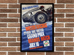 Brands Hatch British Grand Prix Metal Sign