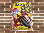 British Motorcycle Grand Prix 1983 Metal Sign