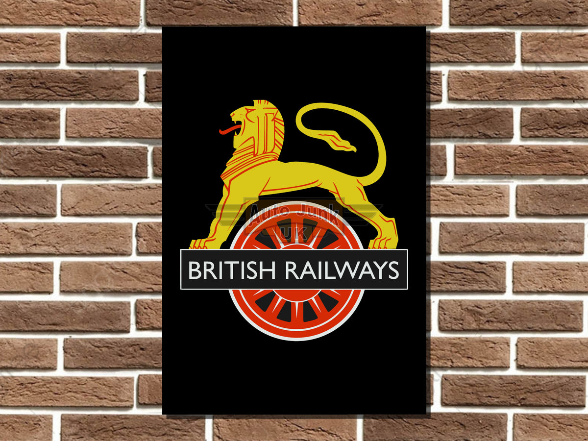 British Railways Metal Sign