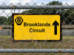 Brooklands Circuit AA Direction Street Sign