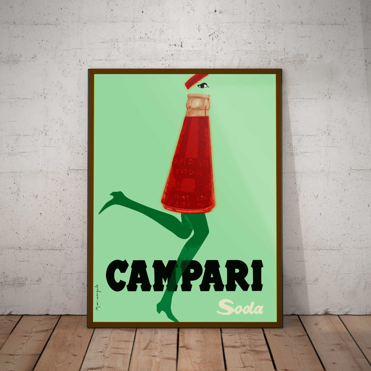 Campari Soda Paper Poster