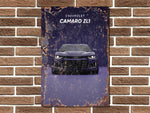 Chevrolet Camaro ZL1 Metal Poster Print