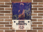 Dire Straits Tel Aviv Metal Poster Sign
