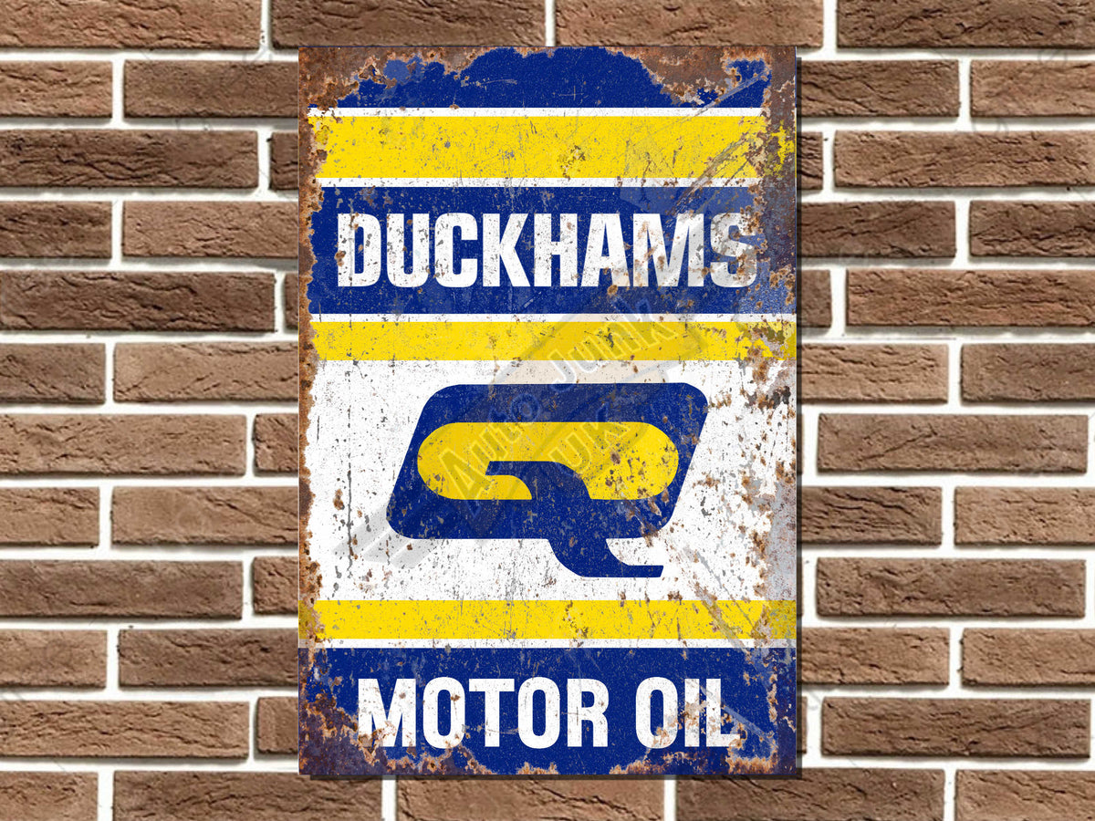 Duckhams Motor Oil Metal Sign