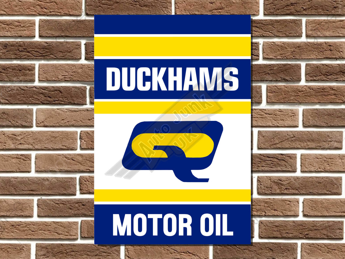 Duckhams Motor Oil Metal Sign