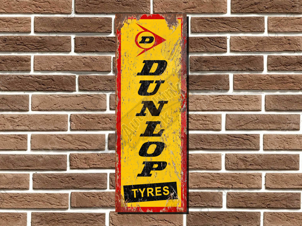 Dunlop Metal Sign