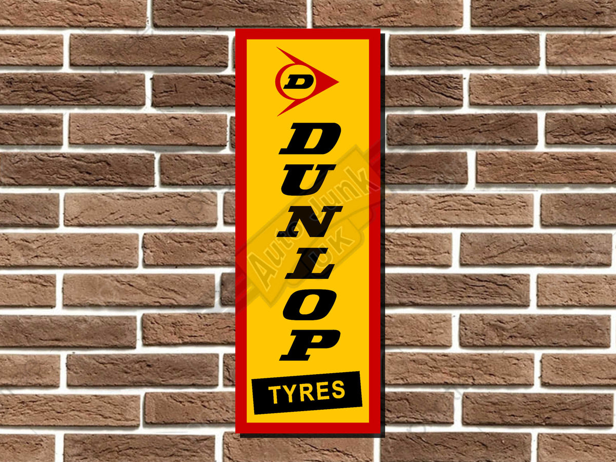 Dunlop Metal Sign