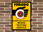 Ferodo Metal Sign