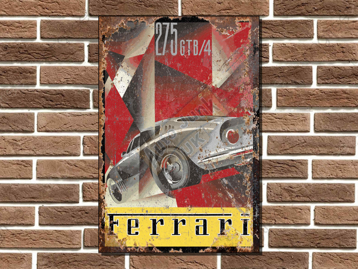 Ferrari 275 Metal Sign