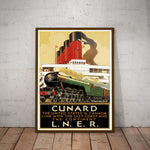 Flying Scotsman LNER Paper Poster