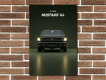 Ford Mustang '64 Metal Poster Print