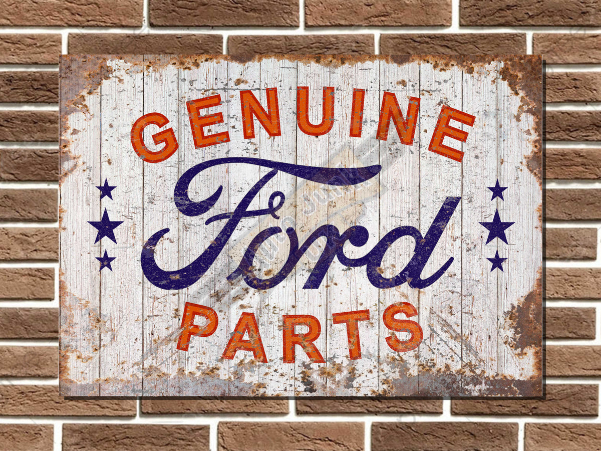 Ford Genuine Parts Metal Sign