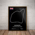 Goodwood Circuit Paper Poster