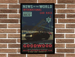 Goodwood International Car Race Metal Sign