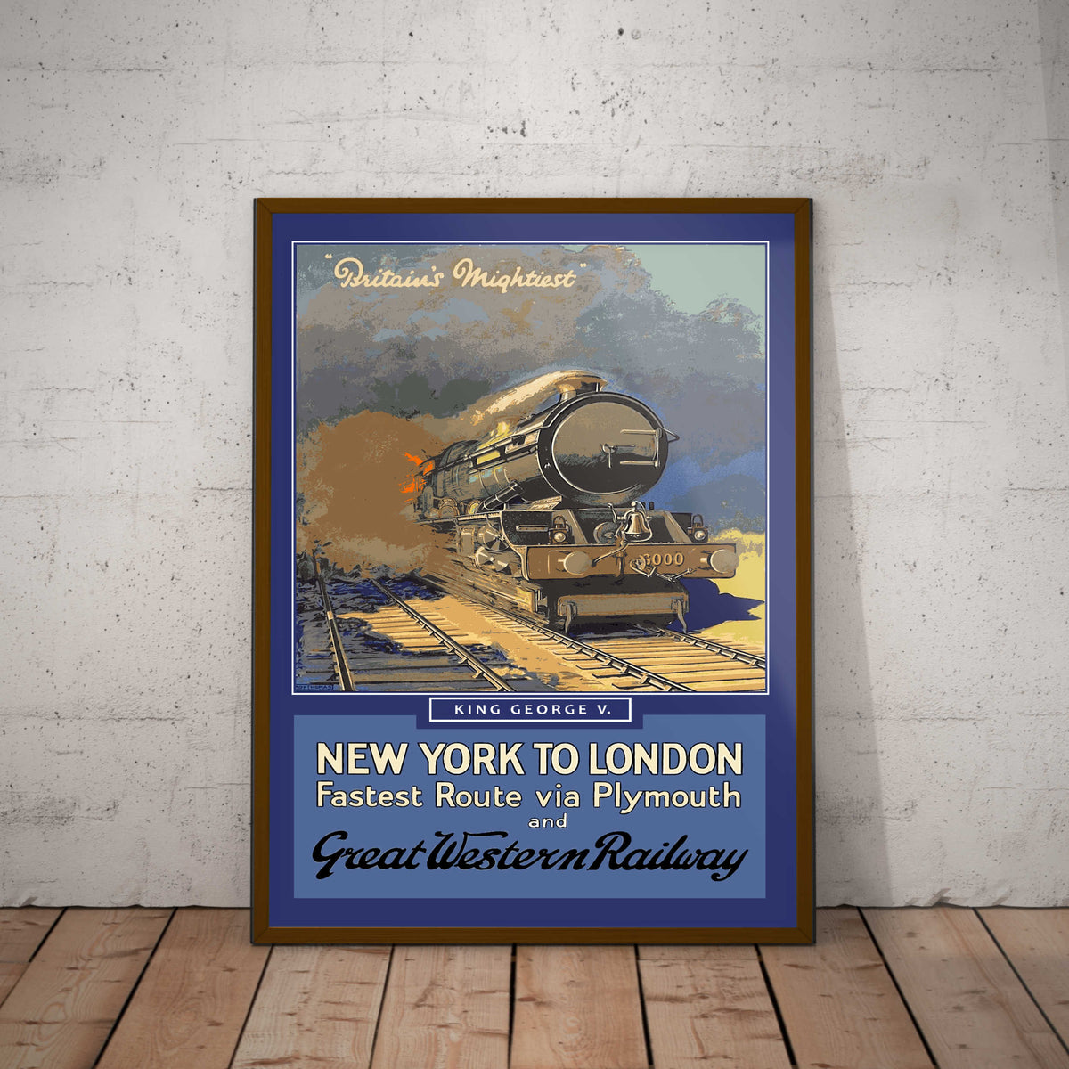 Great Western Railway Paper Poster