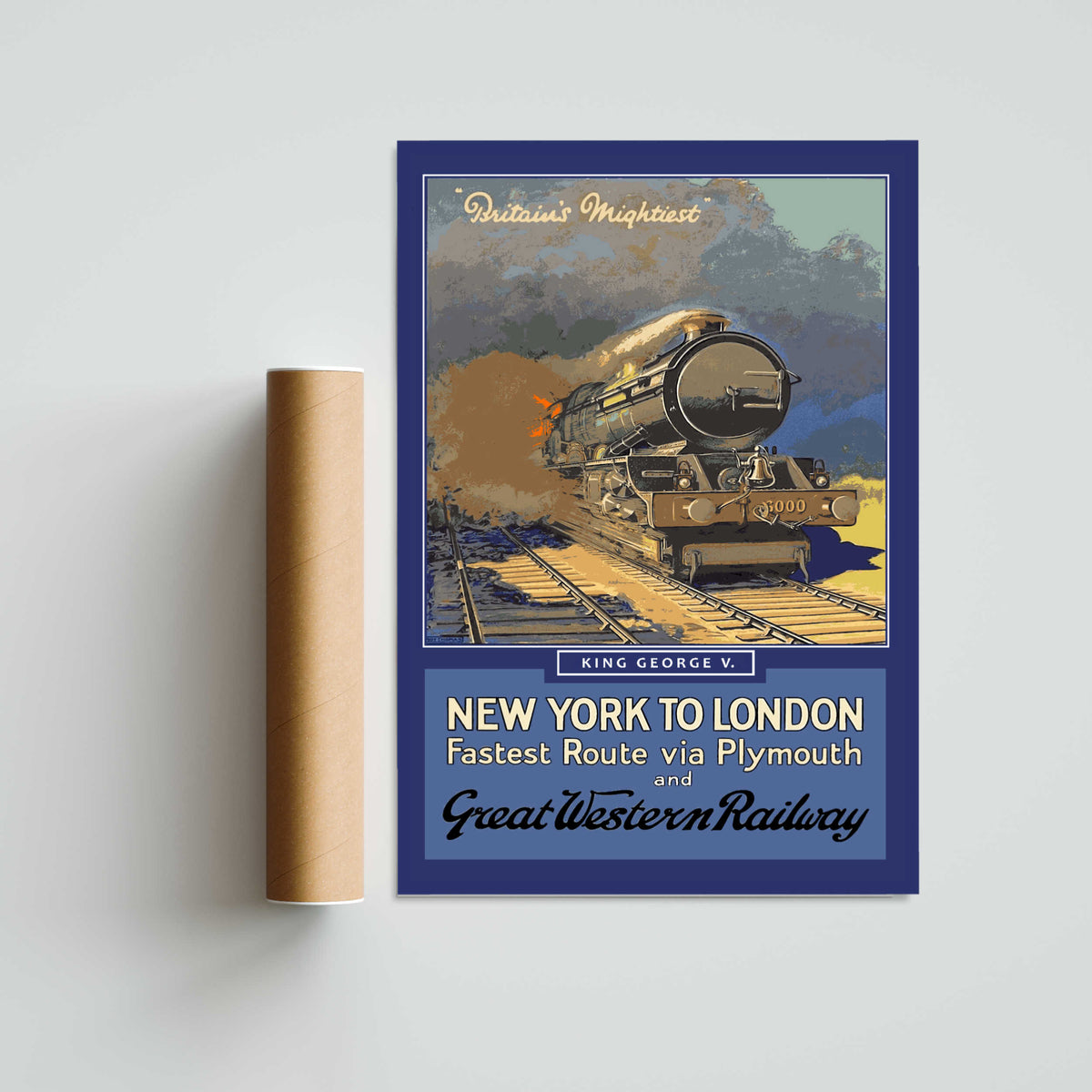 Great Western Railway Paper Poster