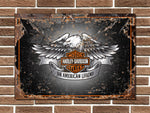 Harley Davidson Metal Sign