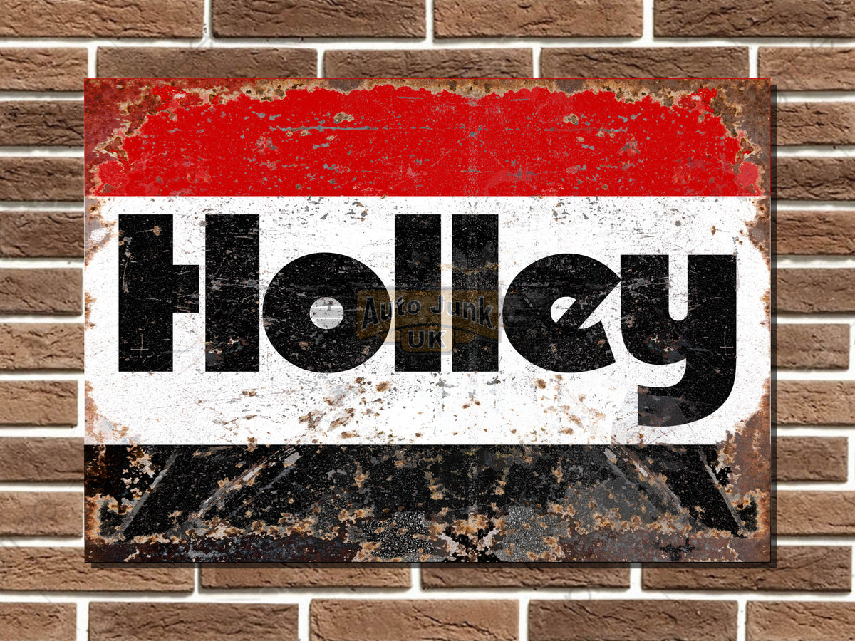 Holley Carburettors Metal Sign
