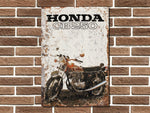 Honda CB250 Metal Sign