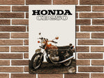 Honda CB250 Metal Sign