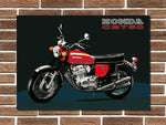 Honda CB750 Metal Sign