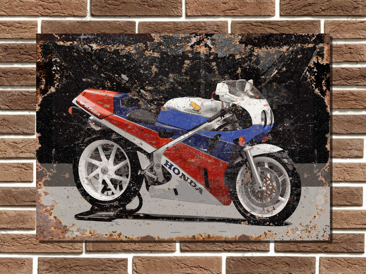 Honda VFR750R RC30 Metal Sign