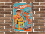 Hot Wheels Track Metal Sign