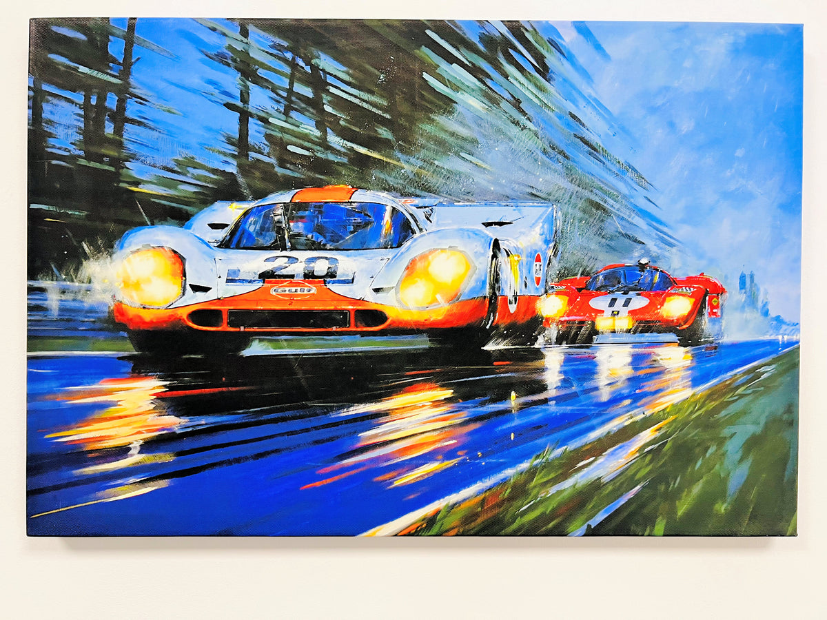 Porsche 917 Le Mans Canvas Print