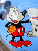 Sunoco Mickey Mouse Enamel Sign