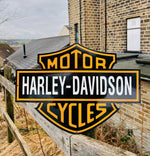 Harley Davidson Enamel Sign