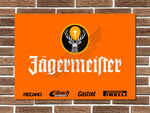 Jagermeister Racing Livery Metal Sign