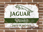 Jaguar Daimler Metal Sign