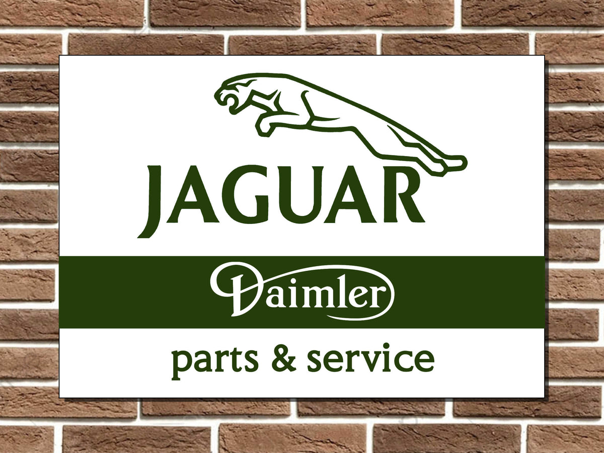 Jaguar Daimler Metal Sign