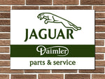Jaguar Daimler Metal Sign
