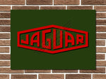 Jaguar Heritage Metal Sign