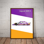 Jaguar XJR-9 Silk Cut Paper Poster