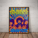 Jimi Hendrix Experience Paper Poster