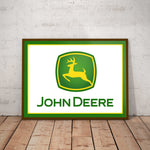 John Deere Tractors Paper Poster