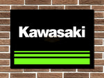 Kawasaki Metal Sign