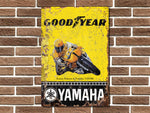 Kenny Roberts Yamaha YZR500 Metal Sign
