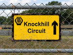 Knockhill Circuit AA Direction Street Sign