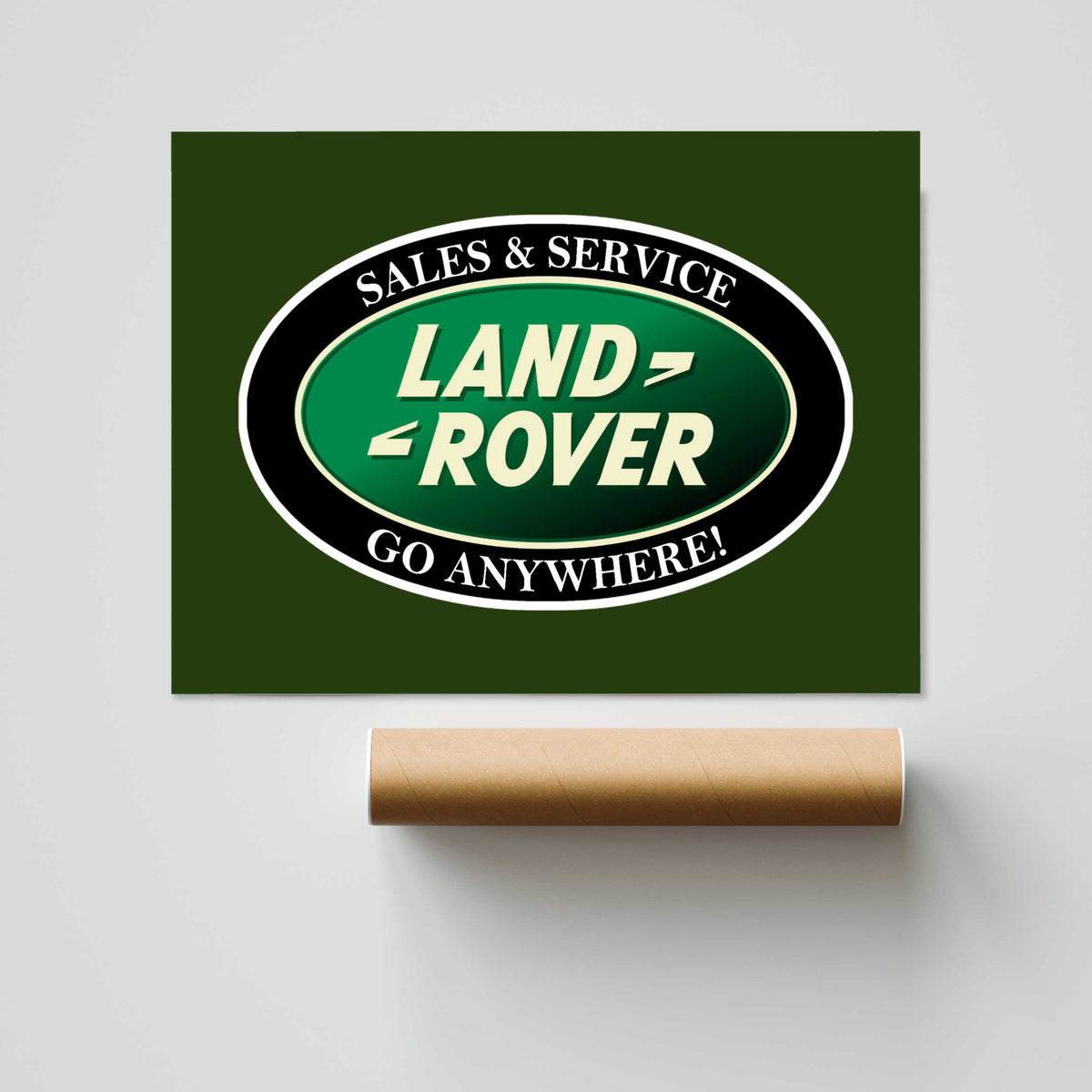 Land Rover Service Paper Poster