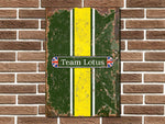 Team Lotus Metal Sign