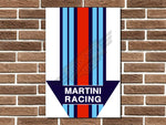 Martini Racing Metal Sign