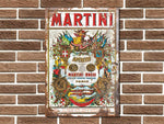 Martini Metal Sign