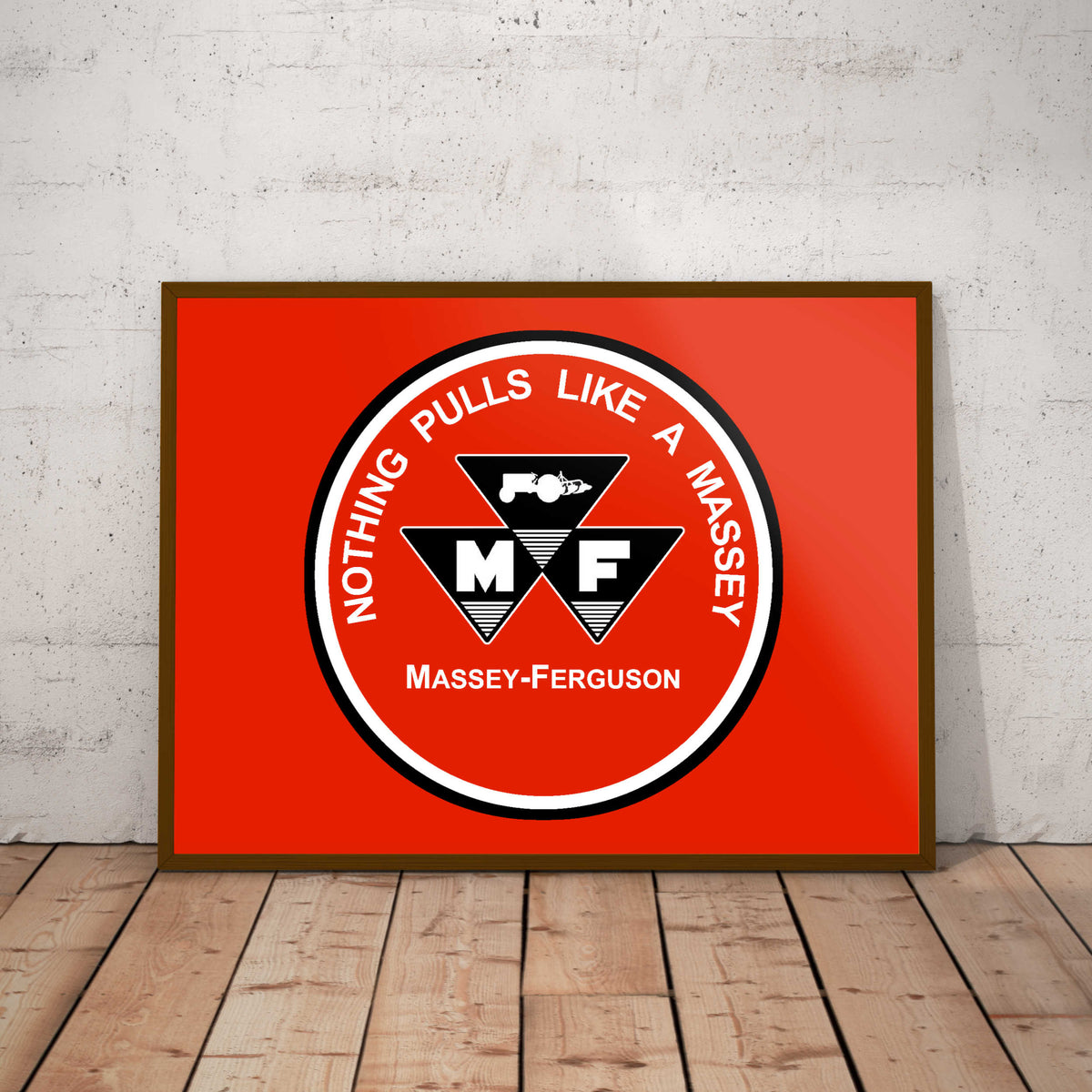 Massey Ferguson Tractors Paper Poster