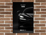 McLaren 720s Metal Poster Print
