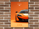 McLaren P1 Metal Poster Print