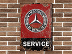 Mercedes-Benz Service Metal Sign