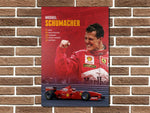 Michael Schumacher F1 Metal Sign